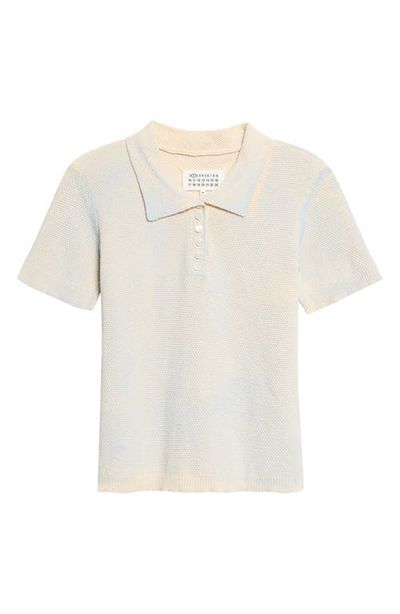 Maison Margiela Maison Margiela Stamped Cotton Polo