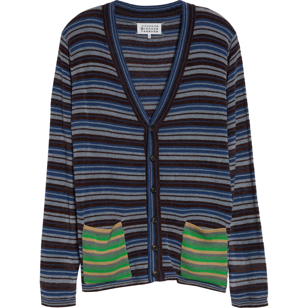 Maison Margiela Maison Margiela Stripe Knit Cardigan