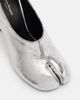 Maison Margiela Maison Margiela Tabi 80 metallic leather pumps - 6