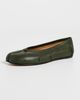 Maison Margiela Maison Margiela Tabi Ballerina Flats Forest Green - 2