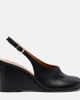 Maison Margiela Maison Margiela Tabi leather slingback wedge sandals - 5