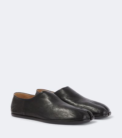 Maison Margiela Maison Margiela Tabi leather slip-ons