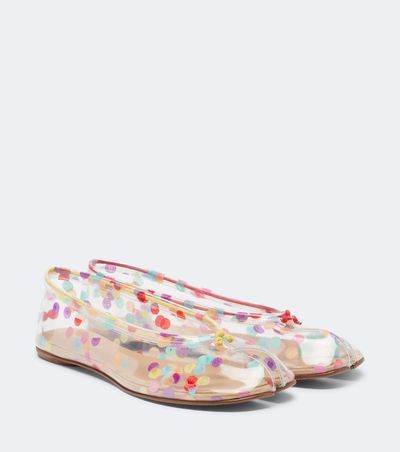 Maison Margiela Maison Margiela Tabi printed ballet flats