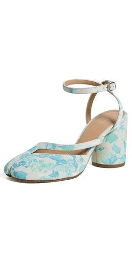 Maison Margiela Maison Margiela Tabi Sandal Pumps H80 White/Light Blue