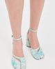 Maison Margiela Maison Margiela Tabi Sandal Pumps H80 White/Light Blue - 3