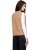 Maison Margiela Maison Margiela Tan & Beige Fused Knit Vest - 3