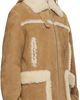 Maison Margiela Maison Margiela Tan Caban Shearling Coat - 2