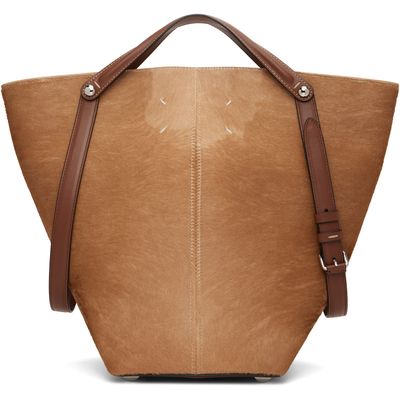 Maison Margiela Maison Margiela Tan Dress-Age Medium Tote