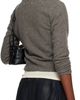 Maison Margiela Maison Margiela Taupe Brushed Wool Polo - 3