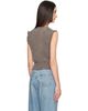 Maison Margiela Maison Margiela Taupe Lived In Sweater Vest - 3