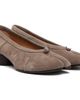 Maison Margiela Maison Margiela Taupe Tabi Ballerina H30 Suede Heels - 4
