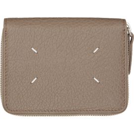 Maison Margiela Maison Margiela Taupe Zip Wallet