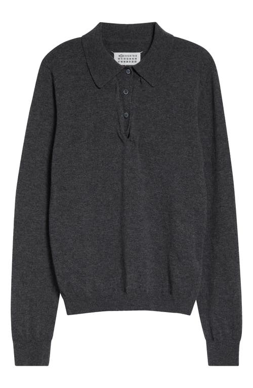 Maison Margiela Maison Margiela Twist Wool Polo Sweater