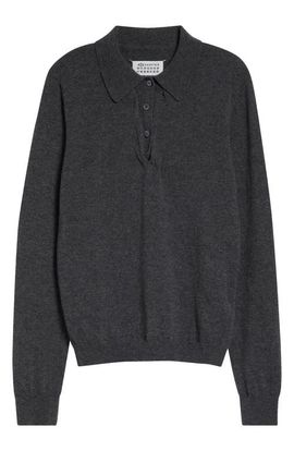 Maison Margiela Maison Margiela Twist Wool Polo Sweater