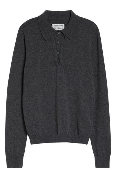Maison Margiela Maison Margiela Twist Wool Polo Sweater