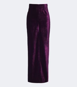 Maison Margiela Maison Margiela Velvet maxi skirt