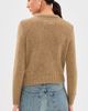 Maison Margiela Maison Margiela Velvet Patch Crew Sweater Mustard/Brown - 3
