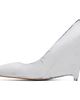 Maison Margiela Maison Margiela White & Black Heel-Less Heels - 3
