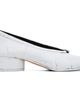 Maison Margiela Maison Margiela White & Black Tabi New Ballerina Heels - 1