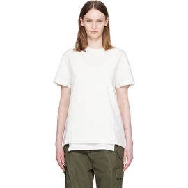 Maison Margiela Maison Margiela White Double Layered T-Shirt