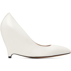 Maison Margiela Maison Margiela White Heel-less Pump Heels