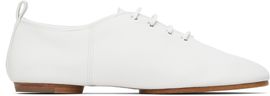 Maison Margiela Maison Margiela White Tabi Jazz Lace-up Derbys