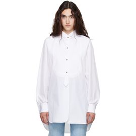Maison Margiela Maison Margiela White Tuxedo Cotton Shirt
