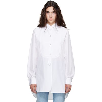 Maison Margiela Maison Margiela White Tuxedo Cotton Shirt