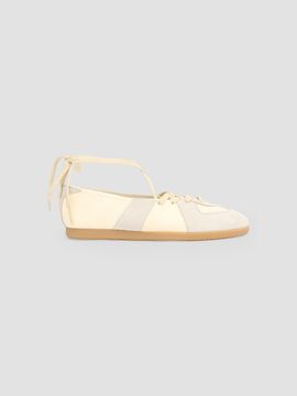 Maison Margiela Maison Margiela Women's Women's's Replica Leather Lace-Up Ballet Flats