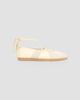 Maison Margiela Maison Margiela Women's Women's's Replica Leather Lace-Up Ballet Flats - 6