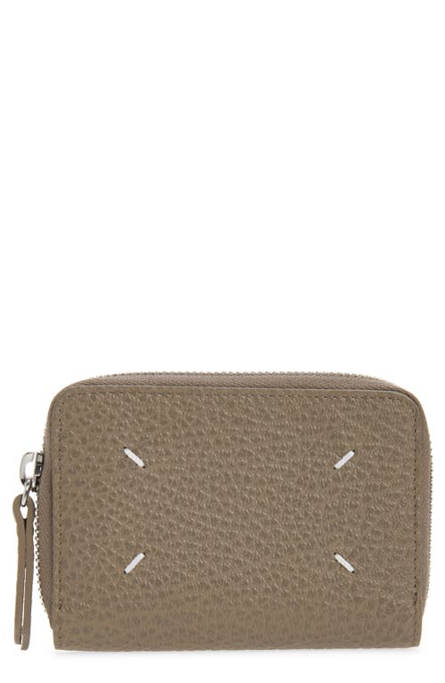 Maison Margiela Maison Margiela Zip Around Leather Coin Pouch