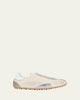 Maison Margiela Men's Sprinters Nylon and Leather Low-Top Sneakers - 1