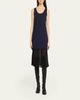 Maison Margiela Mixed-Media Tank Midi Dress - 2
