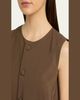 Maison Margiela Pleated Button-Front Top - 5