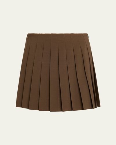 Maison Margiela Pleated Mini Skirt