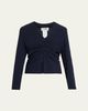 Maison Margiela Ruched Long-Sleeve Top - 1