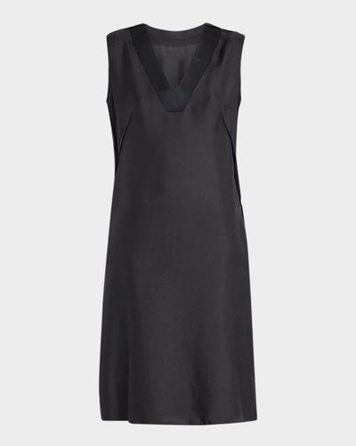 Maison Margiela Sleeveless Silk Midi Dress