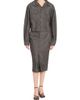 Maison Margiela Women's Deconstructed Cotton Molskine Pencil Skirt - 2