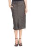 Maison Margiela Women's Deconstructed Cotton Molskine Pencil Skirt - 3