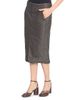 Maison Margiela Women's Deconstructed Cotton Molskine Pencil Skirt - 4
