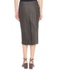 Maison Margiela Women's Deconstructed Cotton Molskine Pencil Skirt - 5