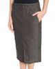Maison Margiela Women's Deconstructed Cotton Molskine Pencil Skirt - 6
