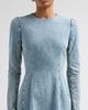 Maison Margiela Women's Denim Long-Sleeve A-Line Midi Dress - 5