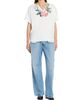 Maison Margiela Women's Floral Cotton V-Neck T-Shirt - 2