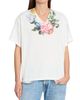 Maison Margiela Women's Floral Cotton V-Neck T-Shirt - 3
