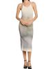 Maison Margiela Women's Floral Knit Cotton Midi-Dress - 2