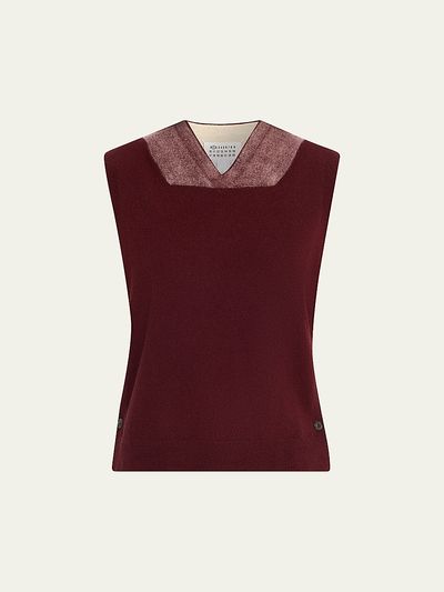 Maison Margiela Women's Fuse Wool Knit Top