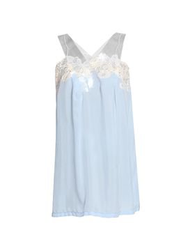 Maison Margiela Women's Lace-Trim Babydoll Minidress