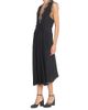 Maison Margiela Women's Lace-Trimmed Matte Satin Midi-Dress - 4