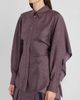 Maison Margiela Women's Micro-Paisley Drawstring Shirt - 5